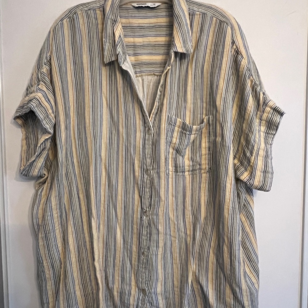 Striped Casual Men's Shirt